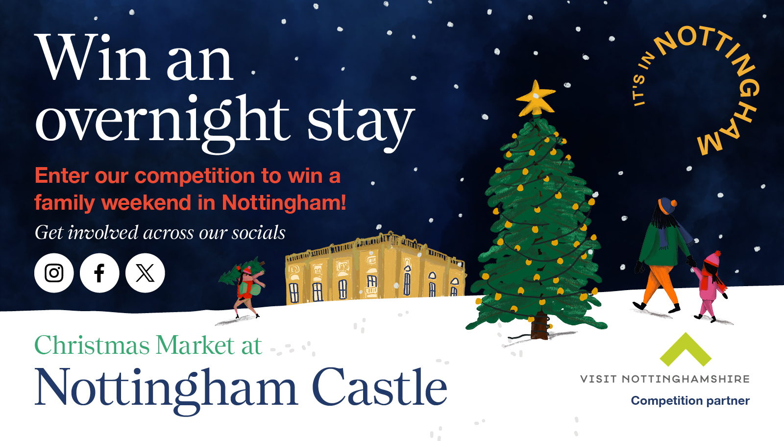 Win a christmas weekend in Nottingham